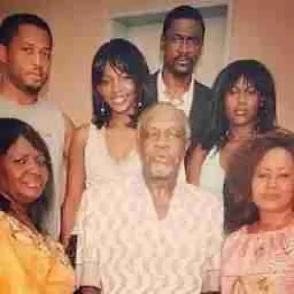 Genevieve, Uche Jombo, Late Justus Esiri, Ngozi Ezeonu, Mike Ezuruonye, Others In Throwback Photo